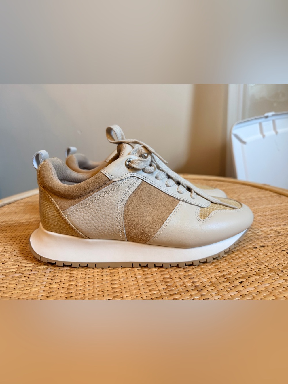 NWD J. McLaughlin Sneakers Size 8 Beige